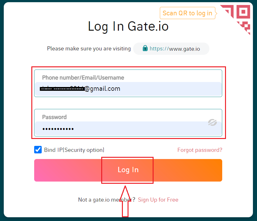 How to Open Account and Sign in to Gate.io