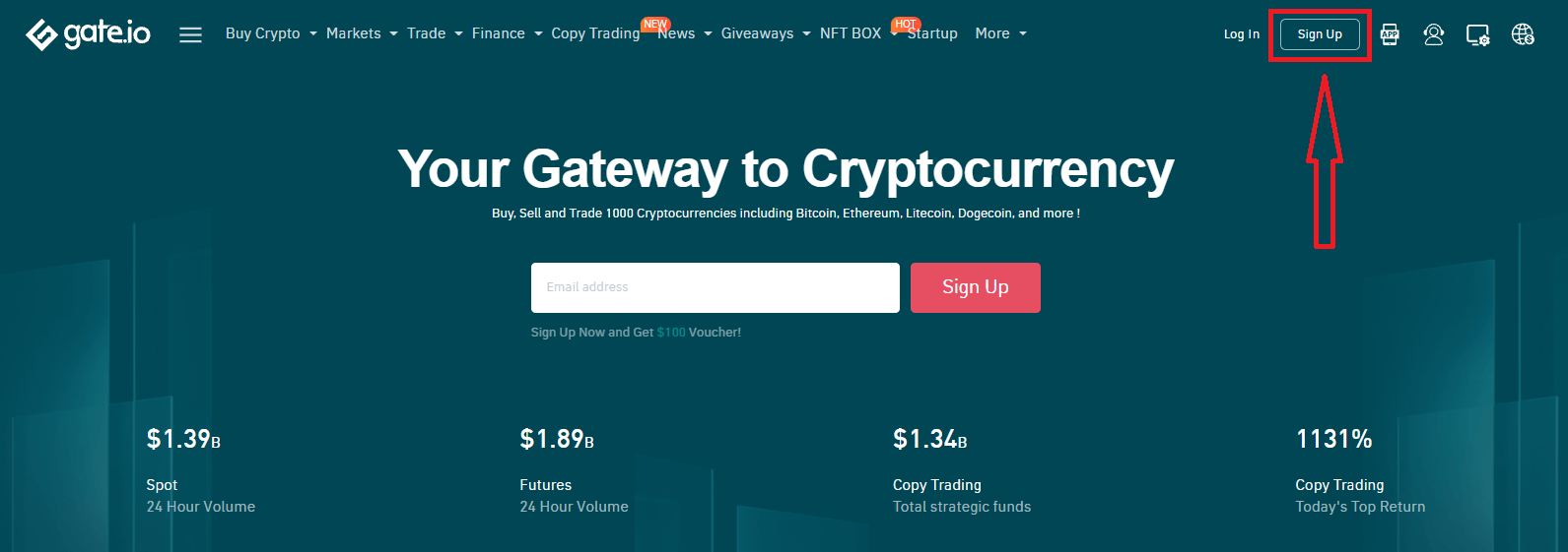 How to Register and Withdraw at Gate.io