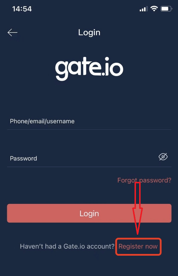 How to Register Account in Gate.io