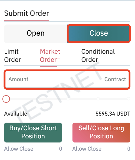 How to Open/Reduce/Close a Contract Position in Gate.io